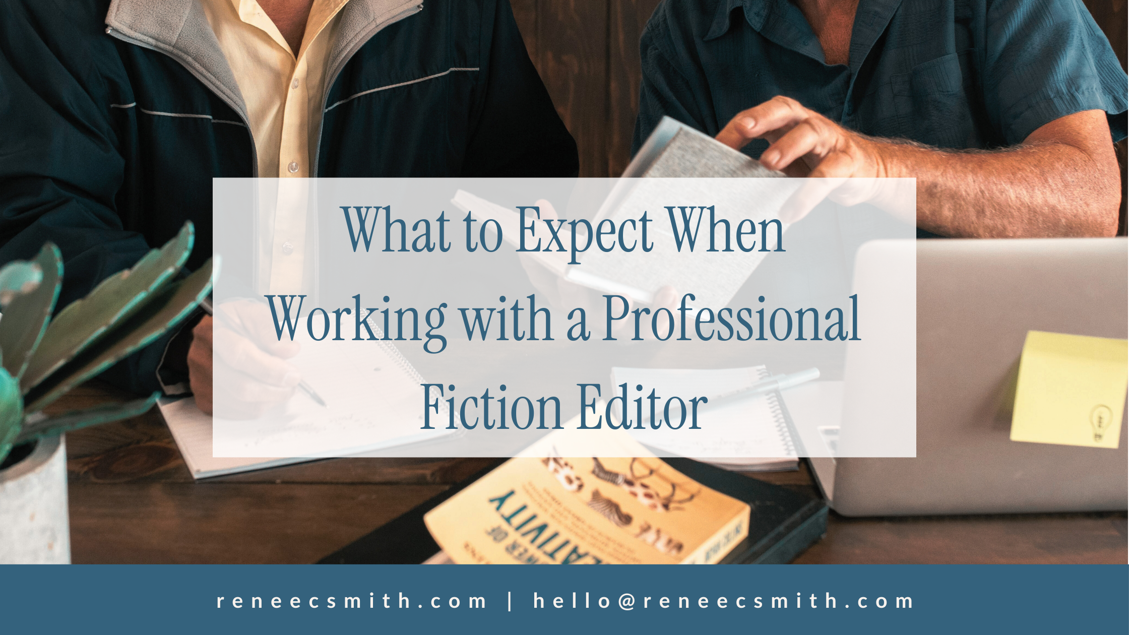 What to Expect When Working with a Professional Fiction Editor