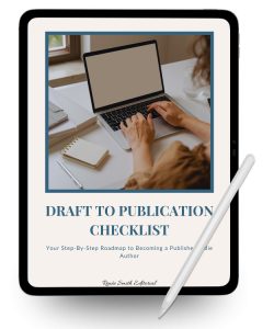 Draft to Publication Checklist - Free Tool for Indie Authors